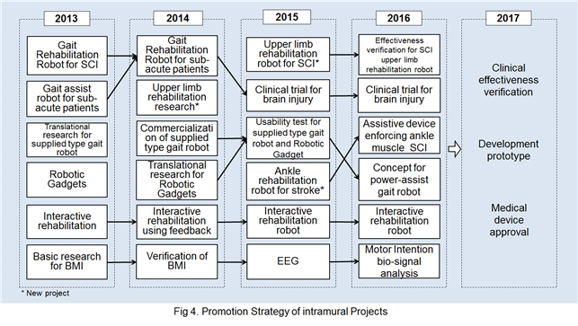Fig 4. Promotion Strategy of intramural Projects
