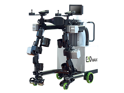 EXOWALK PRO: Exoskeleton type gait rehabilitation robot 